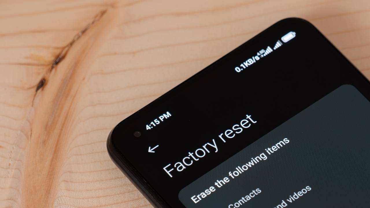 App reset