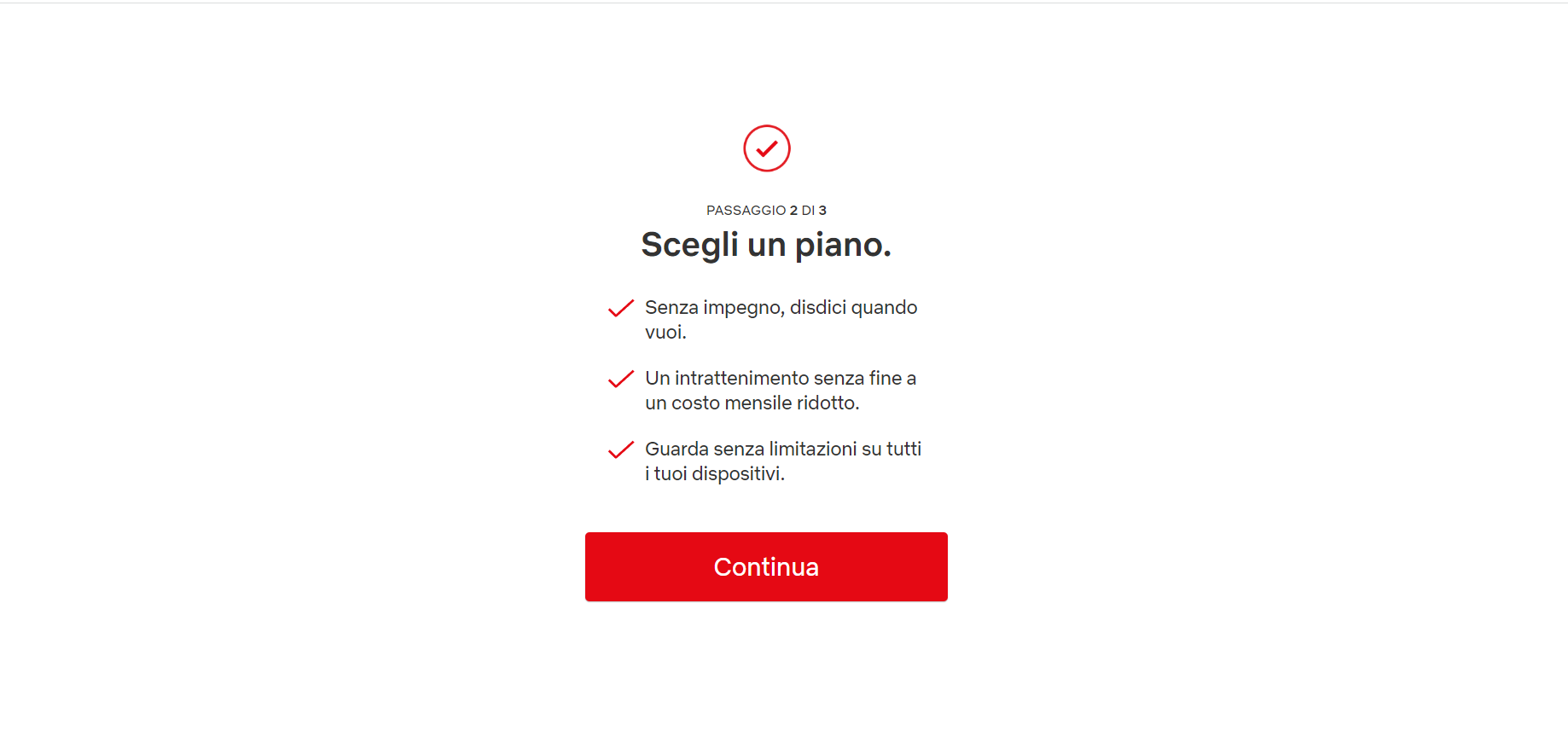 Creare un account Netflix da desktop