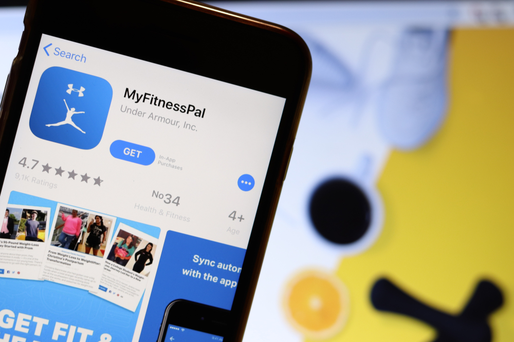 Schermata-smartphone-myfitnesspal