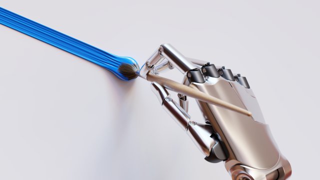 intelligenza artificiale che dipinge